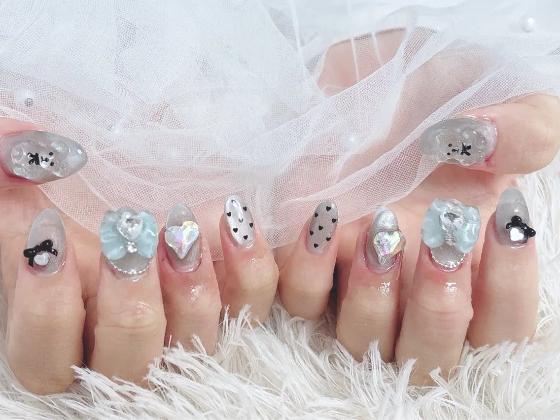 ネイル ネイルチップ ハンドネイル nail salon はるりのネイルデザイン