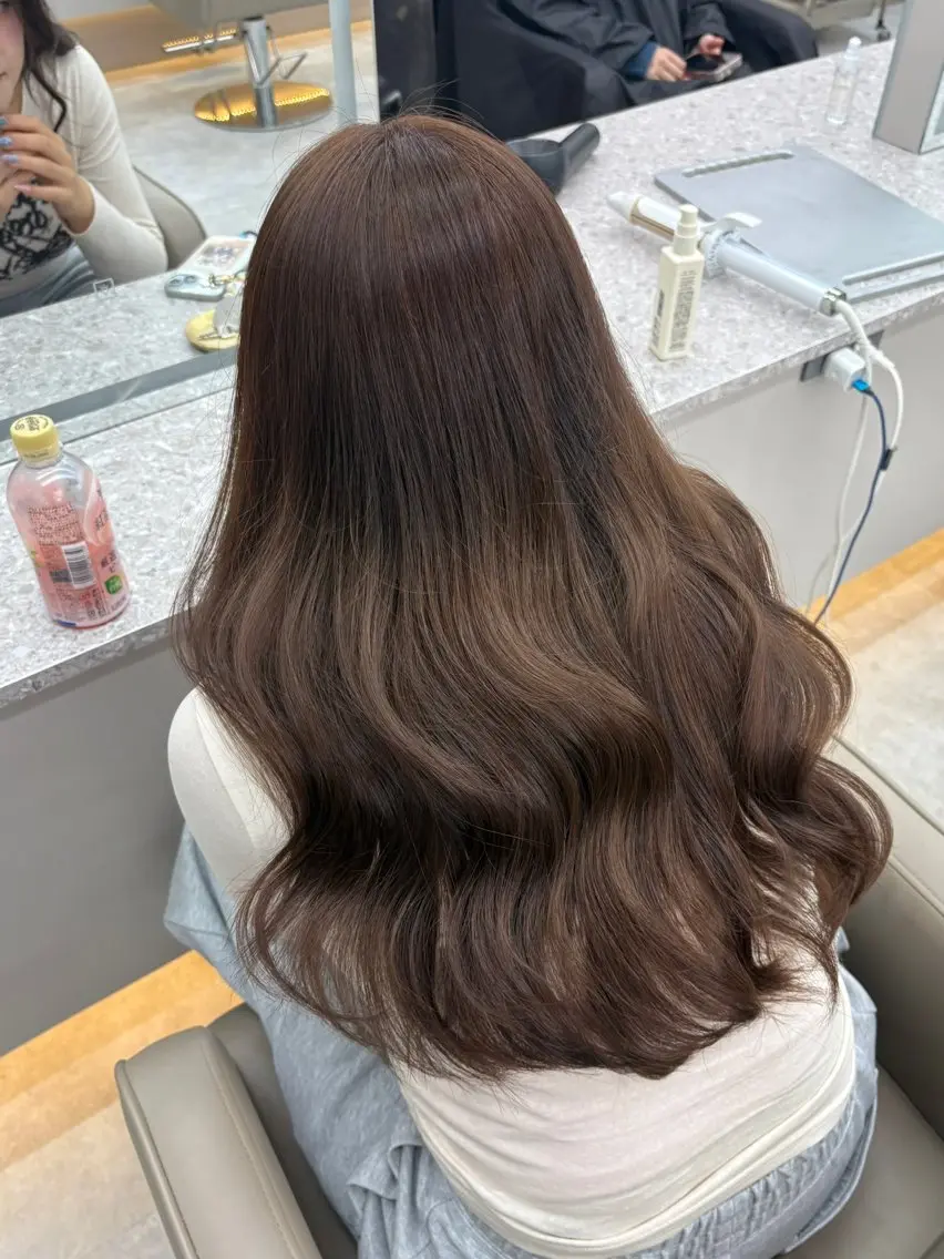 カラー ヘアカラー デザイン×ダブルカラ ーHarusa🎀のヘアスタイル