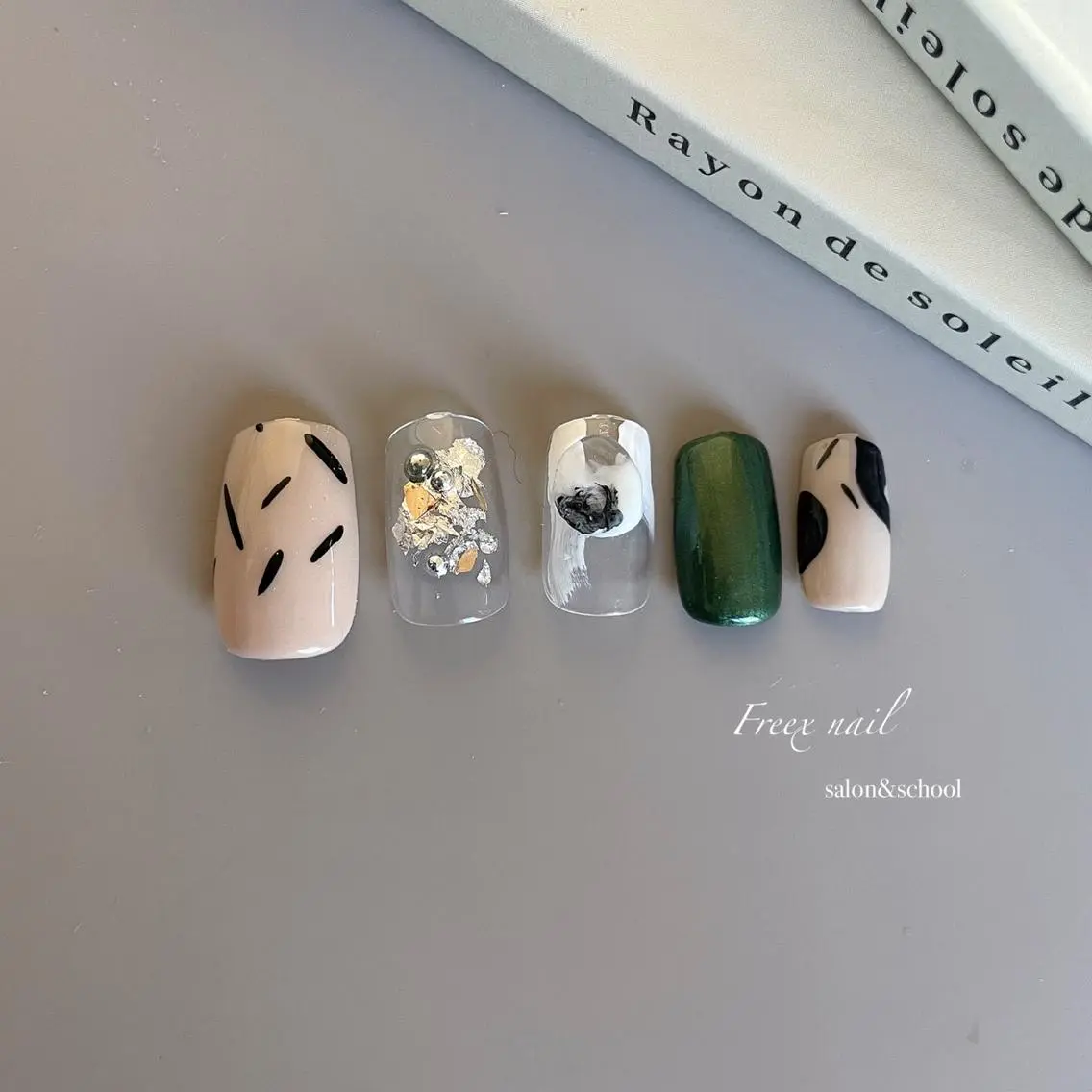 ネイル ハンドネイル ハンドケア freex nail /ニュアンス/個性派のネイルデザイン