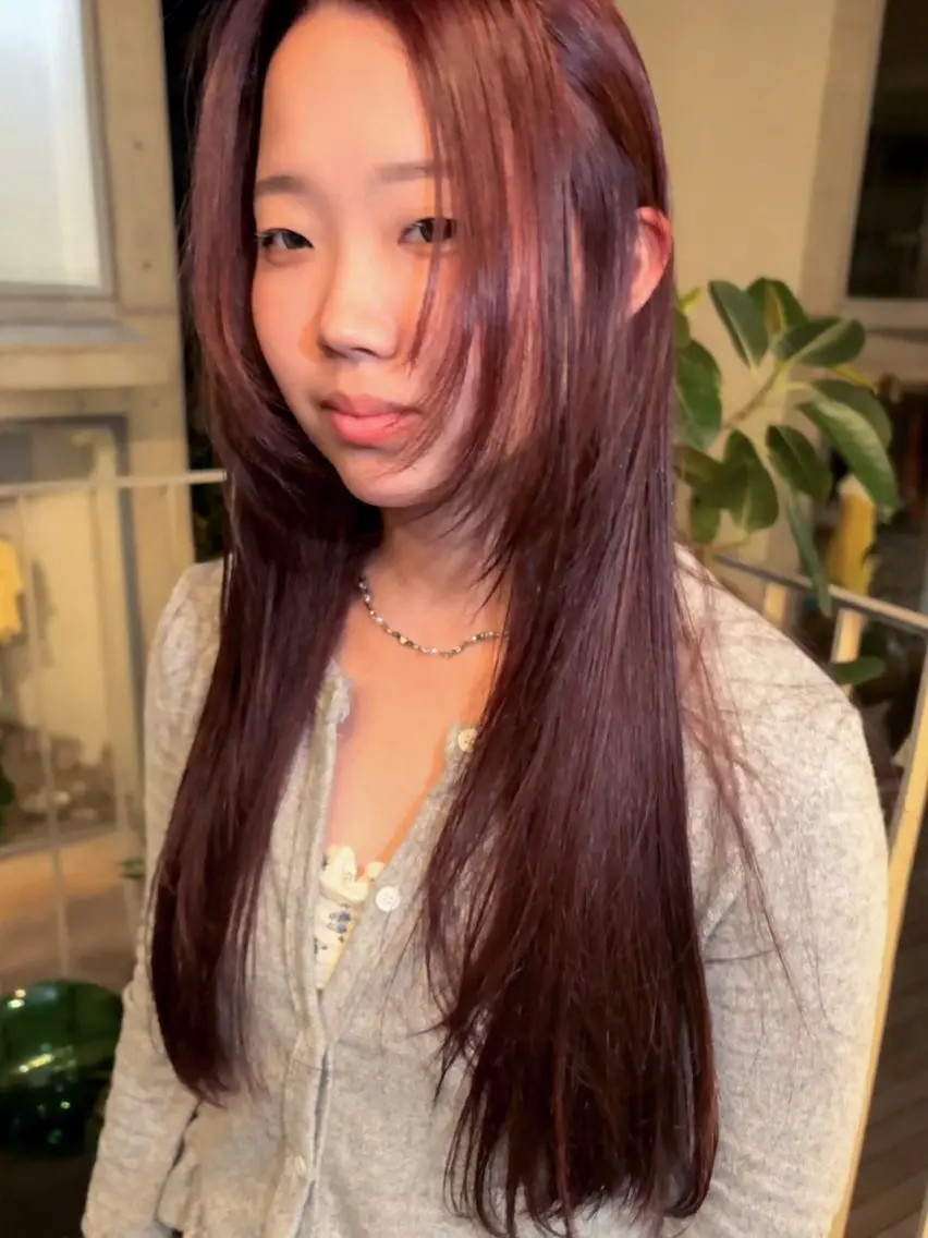ロング 七里ヶ浜美容師 YURAのヘアスタイル