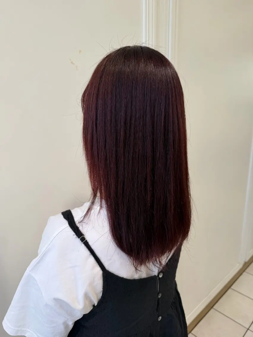 セミロング Yuzu kaのヘアスタイル