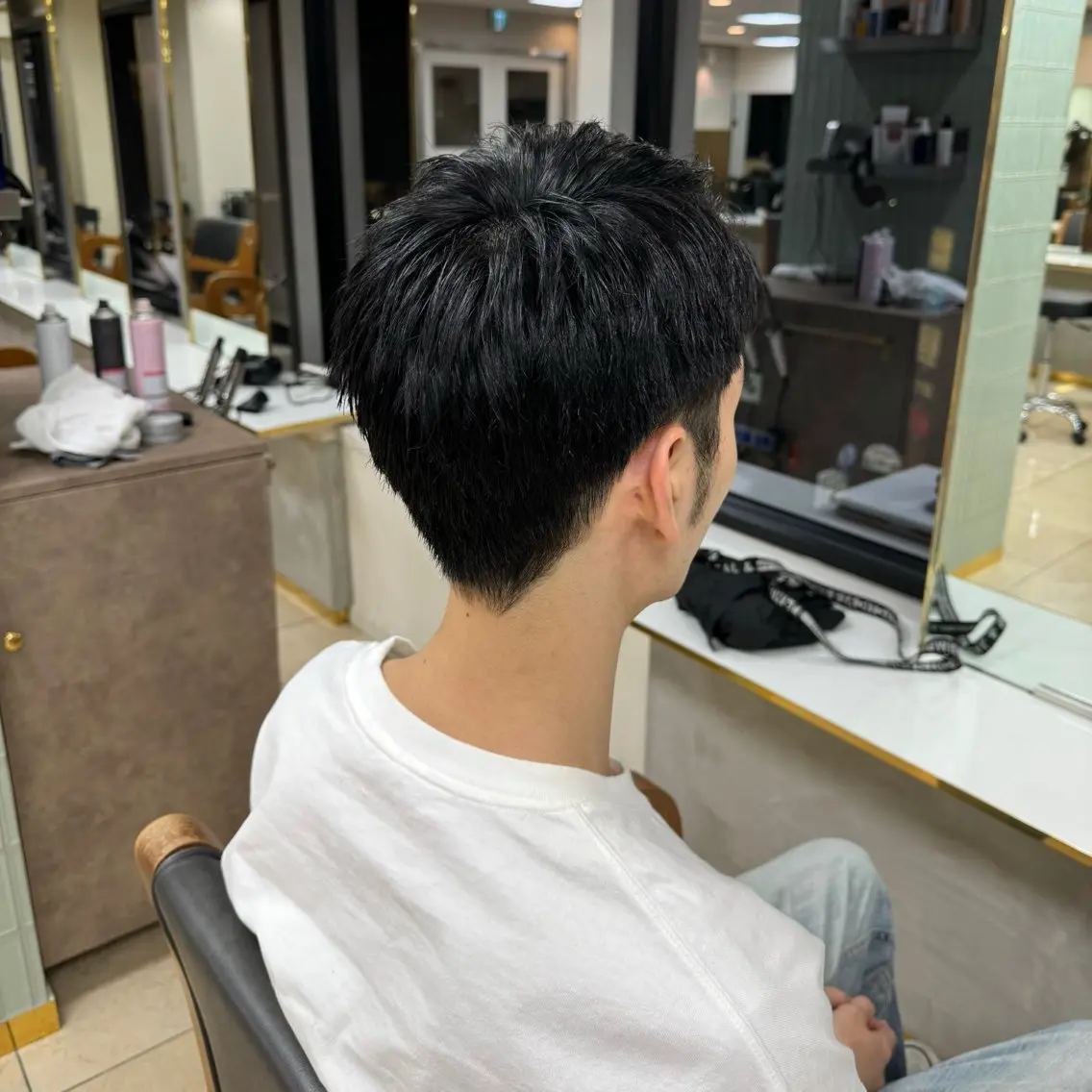 ショート メンズ 刈り上げ RINA /ショート 新宿/新宿御苑 のヘアスタイル