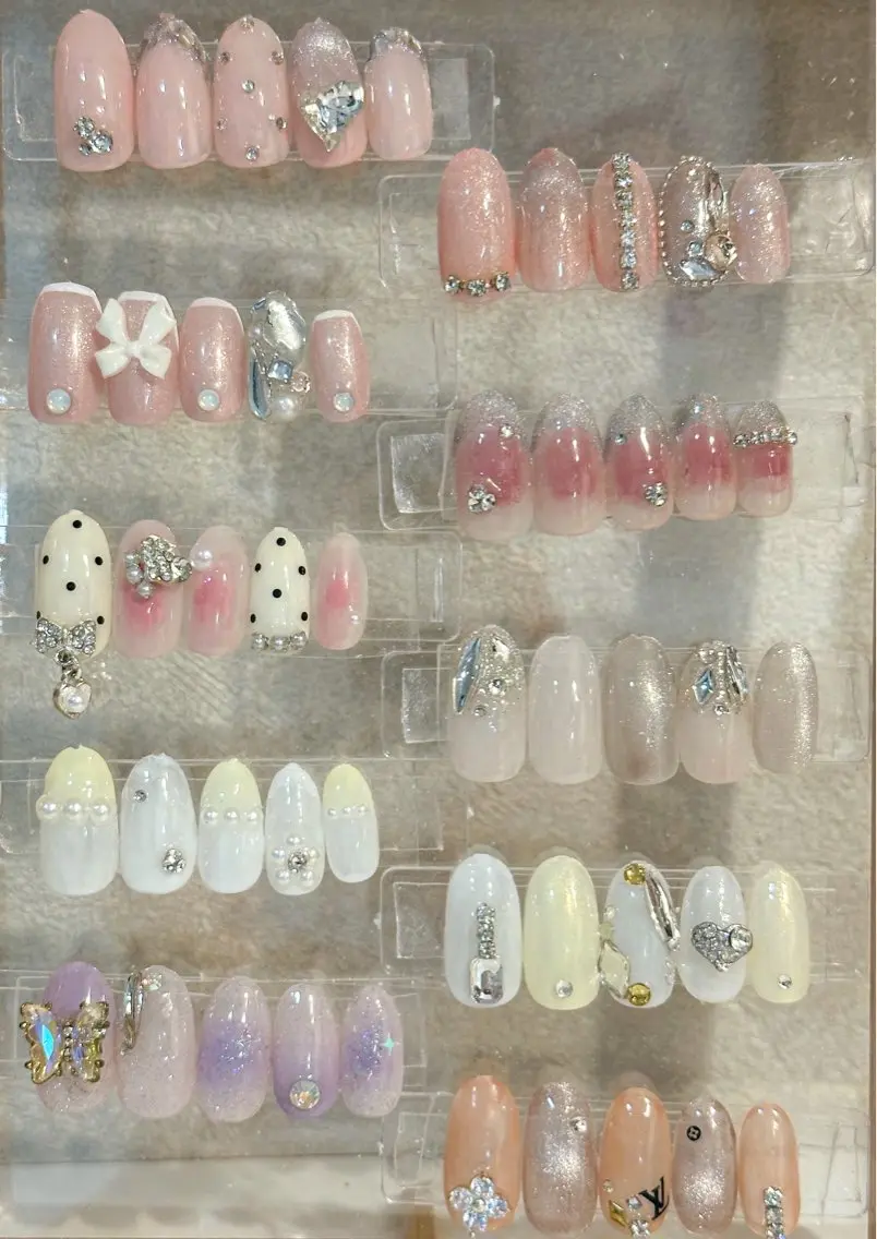 ネイル オフィスネイル シンプルネイル ワンホンネイル Nyanco Nailのネイルデザイン