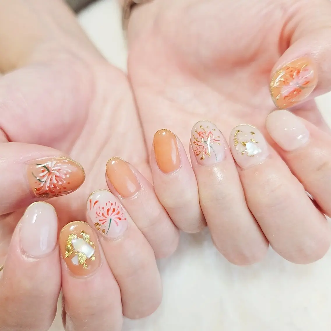 ネイル 手描きｱｰﾄ&推し活 🌟Wisteriaのネイルデザイン