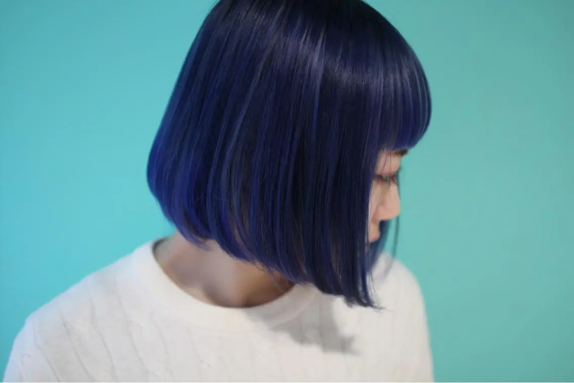 ミディアム カラー 堺 鳳 ママ美容師 yukariのヘアスタイル