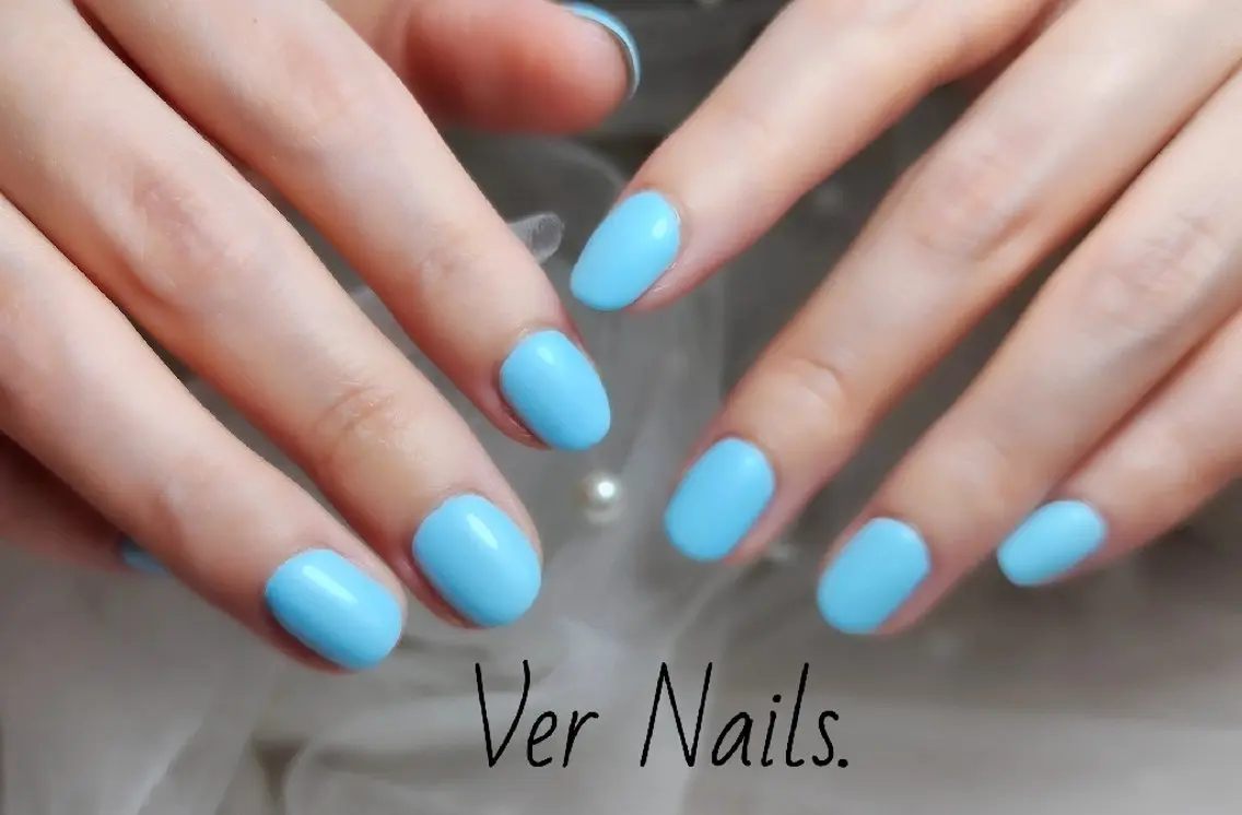 ネイル 水色 ハンドネイル Ver  Nails.のその他イメージ
