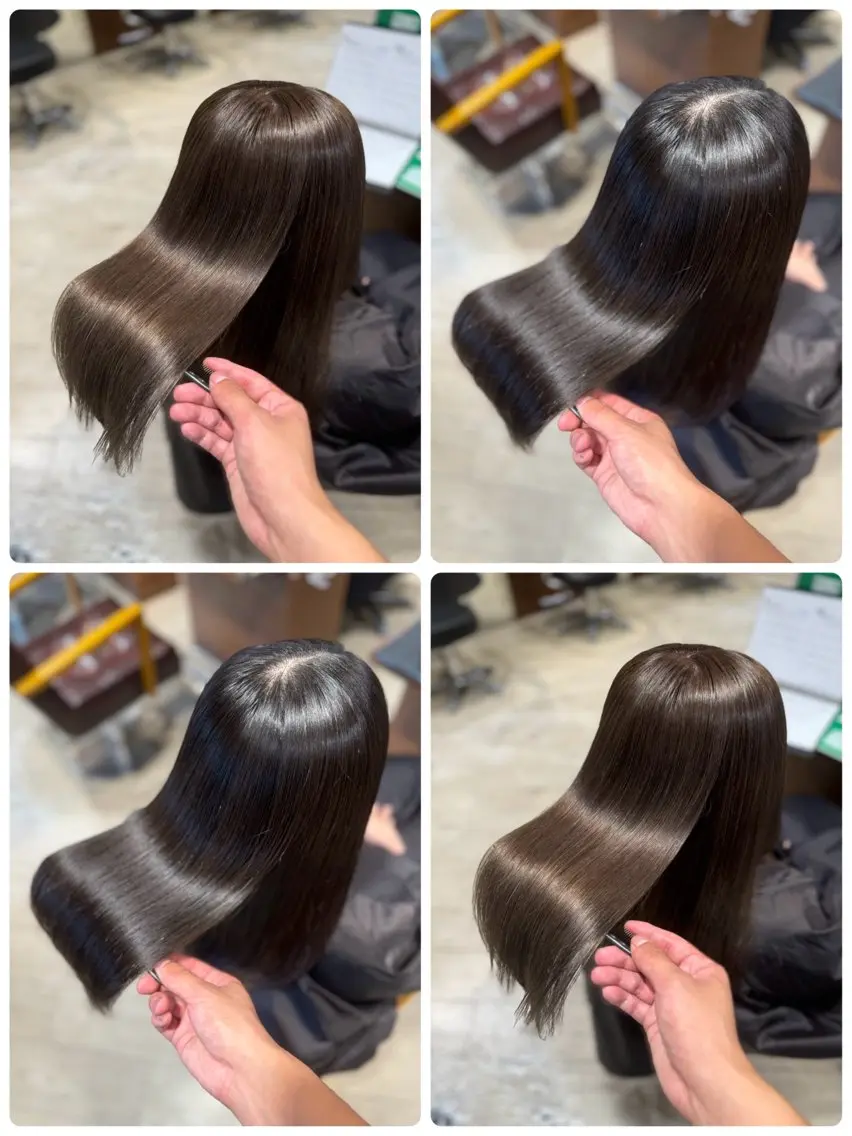 カラー イルミナカラー カット ヘアカラー LUPI 白神のヘアスタイル