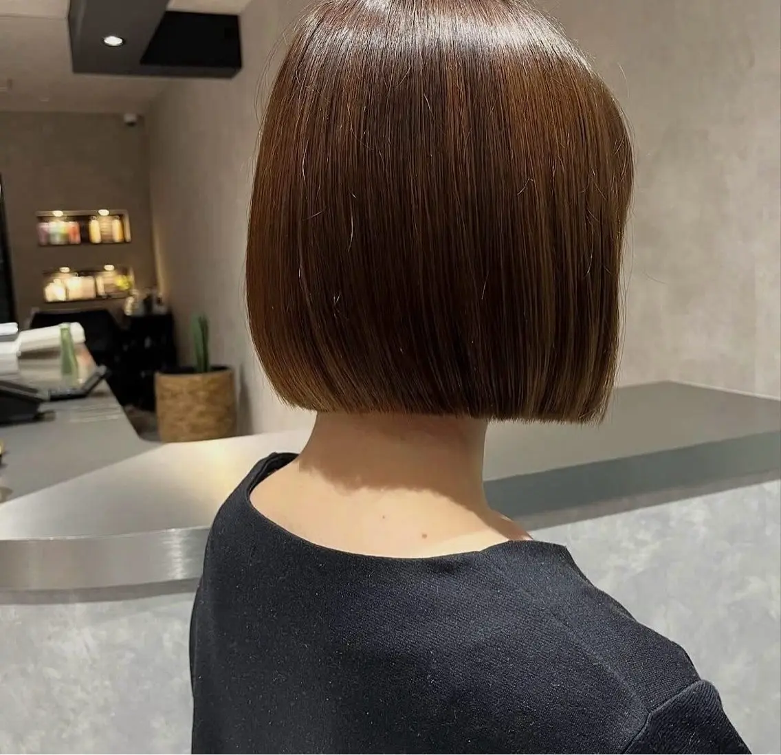 ショート カラー ブラウンカラー ヘアカラー .Xian /高槻/モデル募集のヘアスタイル