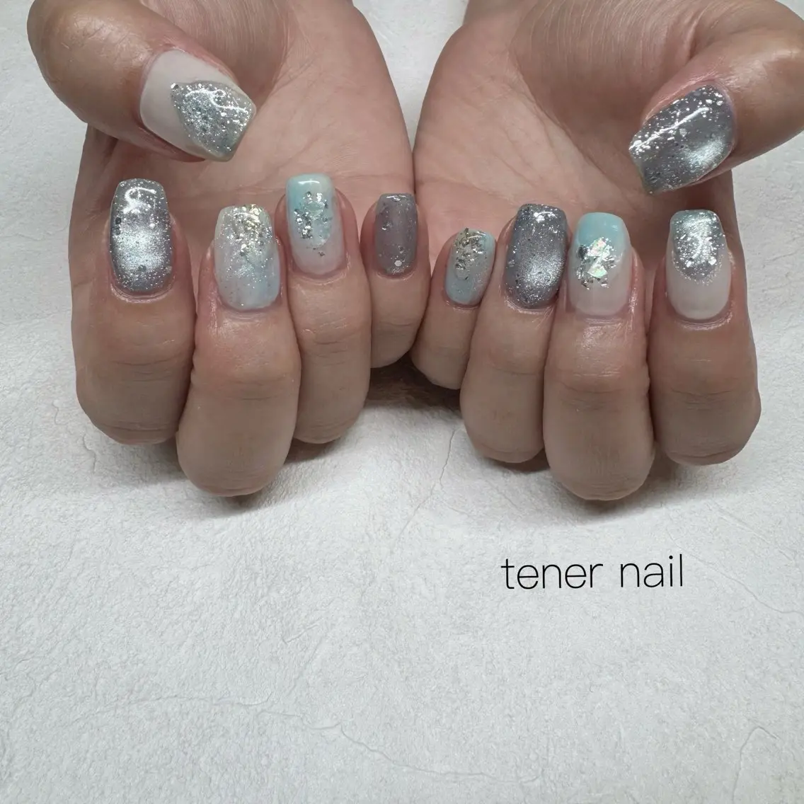 ネイル ニュアンスネイル ハンドネイル テネルネイル tener nailのネイルデザイン