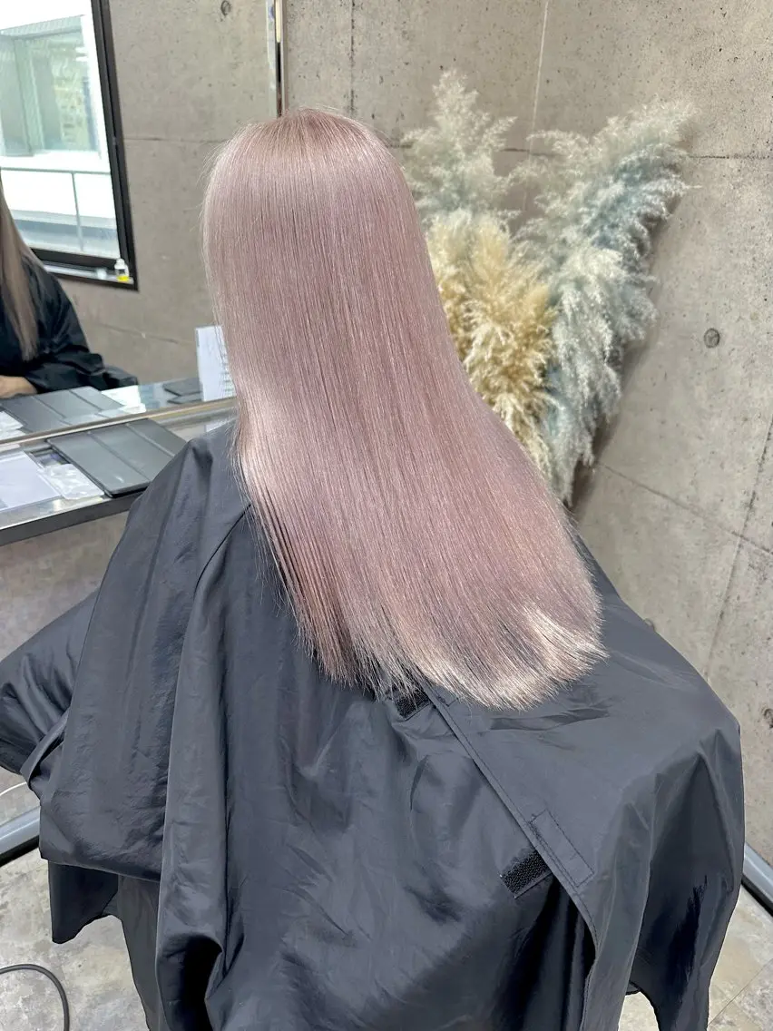 ロング カラー ヘアカラー トリートメント ⭕️ダメージレス特化 髪質改善🥇丸山憲人のヘアスタイル