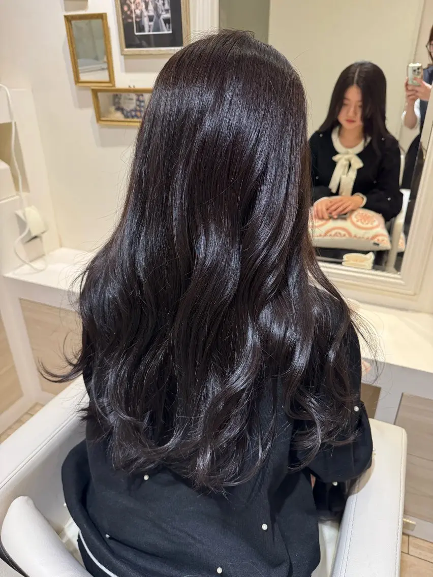 ロング カラー ヘアカラー たなか あいり【自由が丘】のヘアスタイル