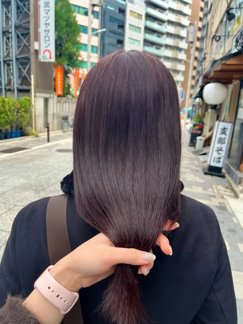 カラー 髪質改善/レイヤー× 縮毛矯正🤍maiのヘアスタイル