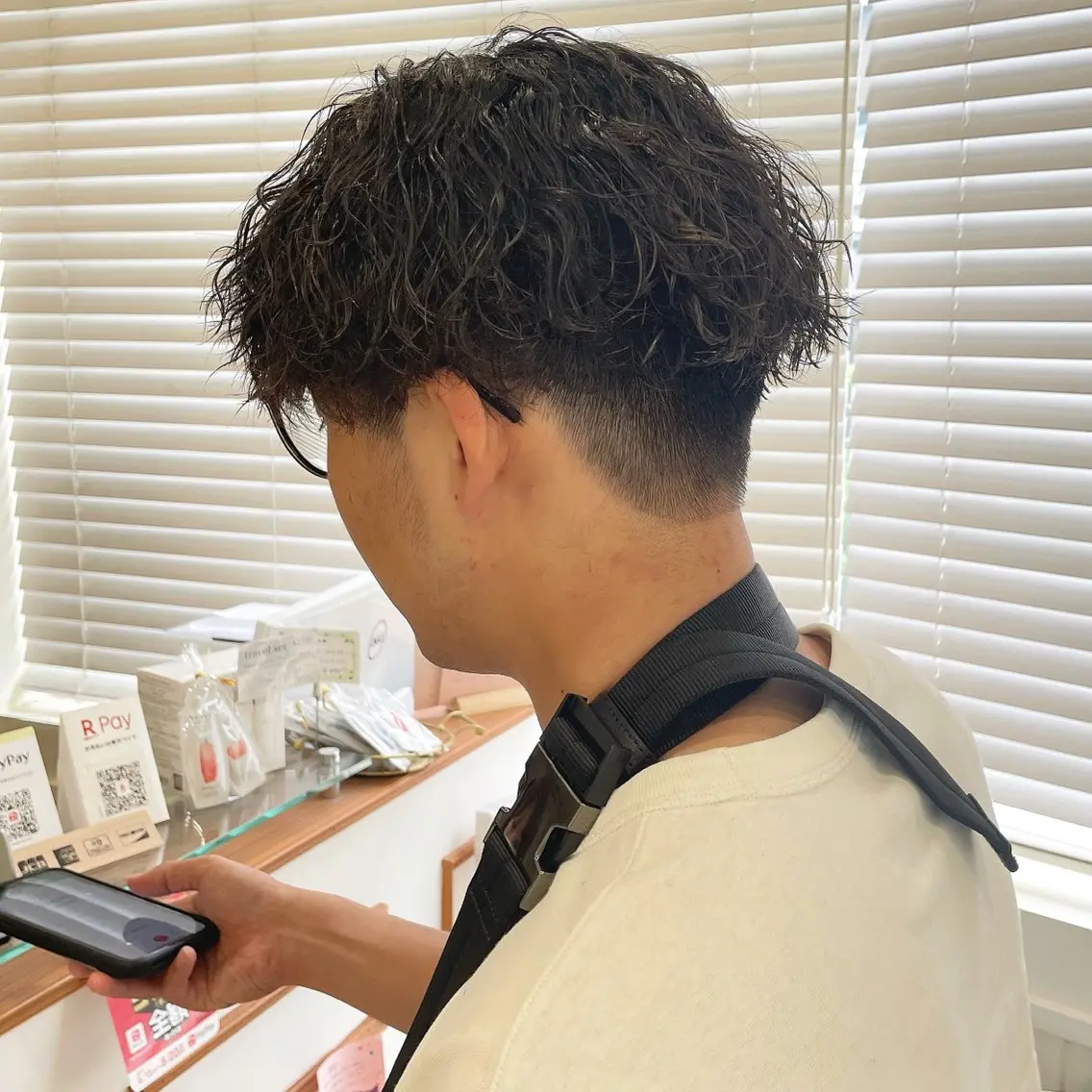 パーマ メンズ clan .のヘアスタイル