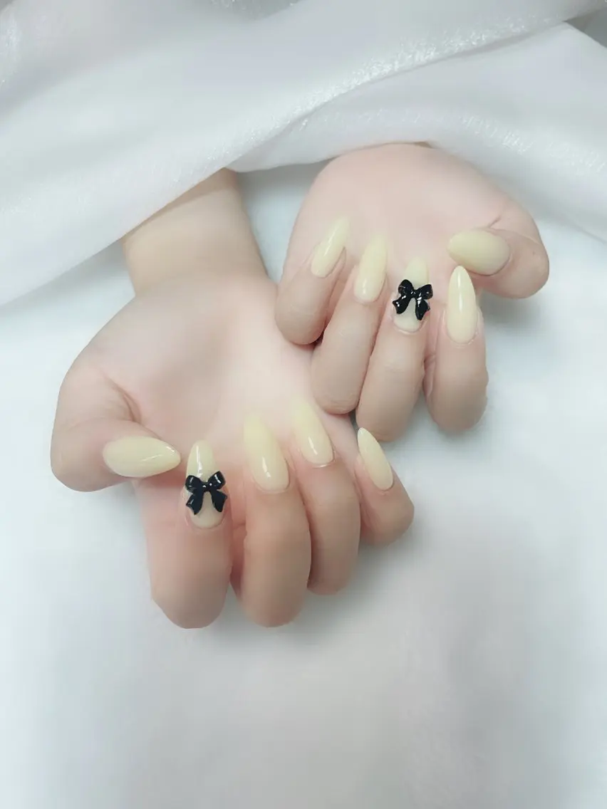 ネイル 長さ出し Amina nail salonのネイルデザイン