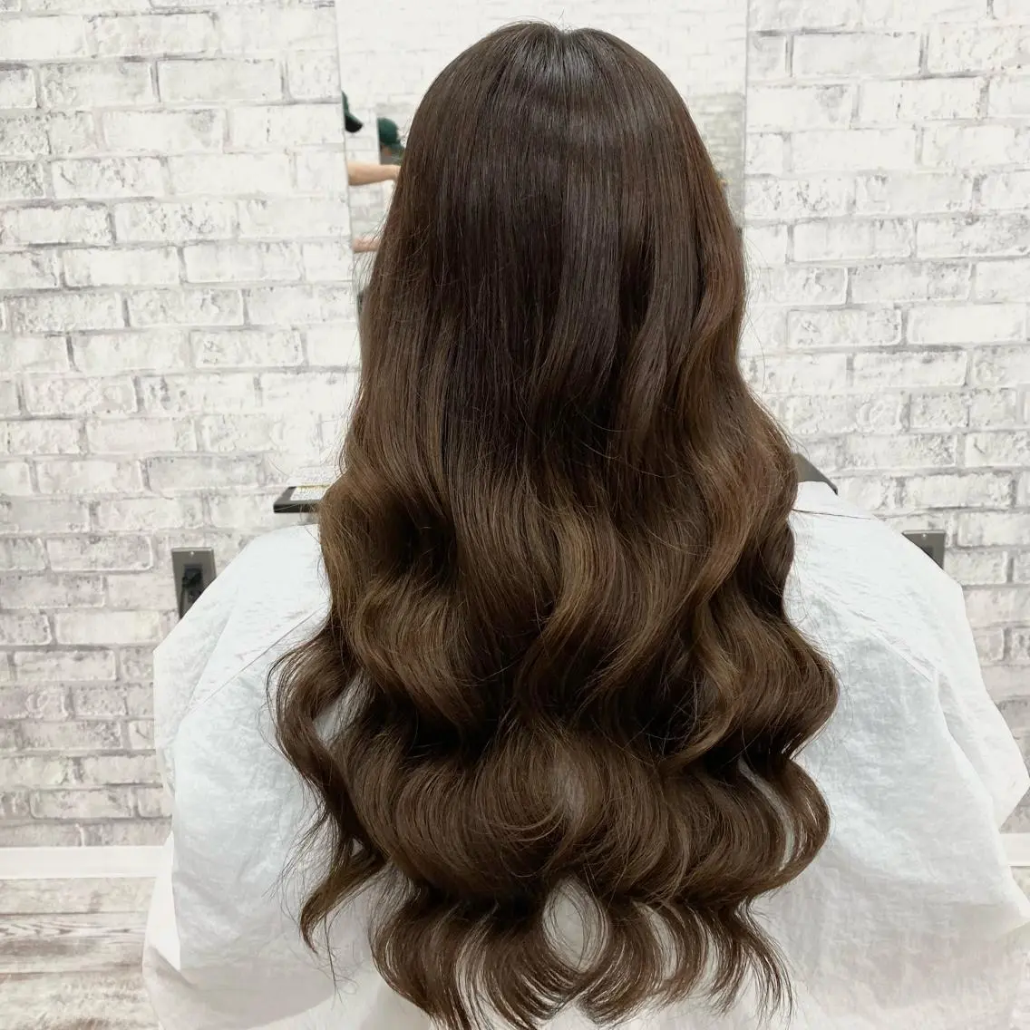 ロング カラー パーマ ヘアアレンジ メンズ キッズ ネイル アイブロウ メンズバレイヤージュ メンズブリーチ メンズハイライト メンズハイトーン メンズインナーカラー 似合わせカラー♡髪質 改善🎀サトカ🍒のヘアスタイル