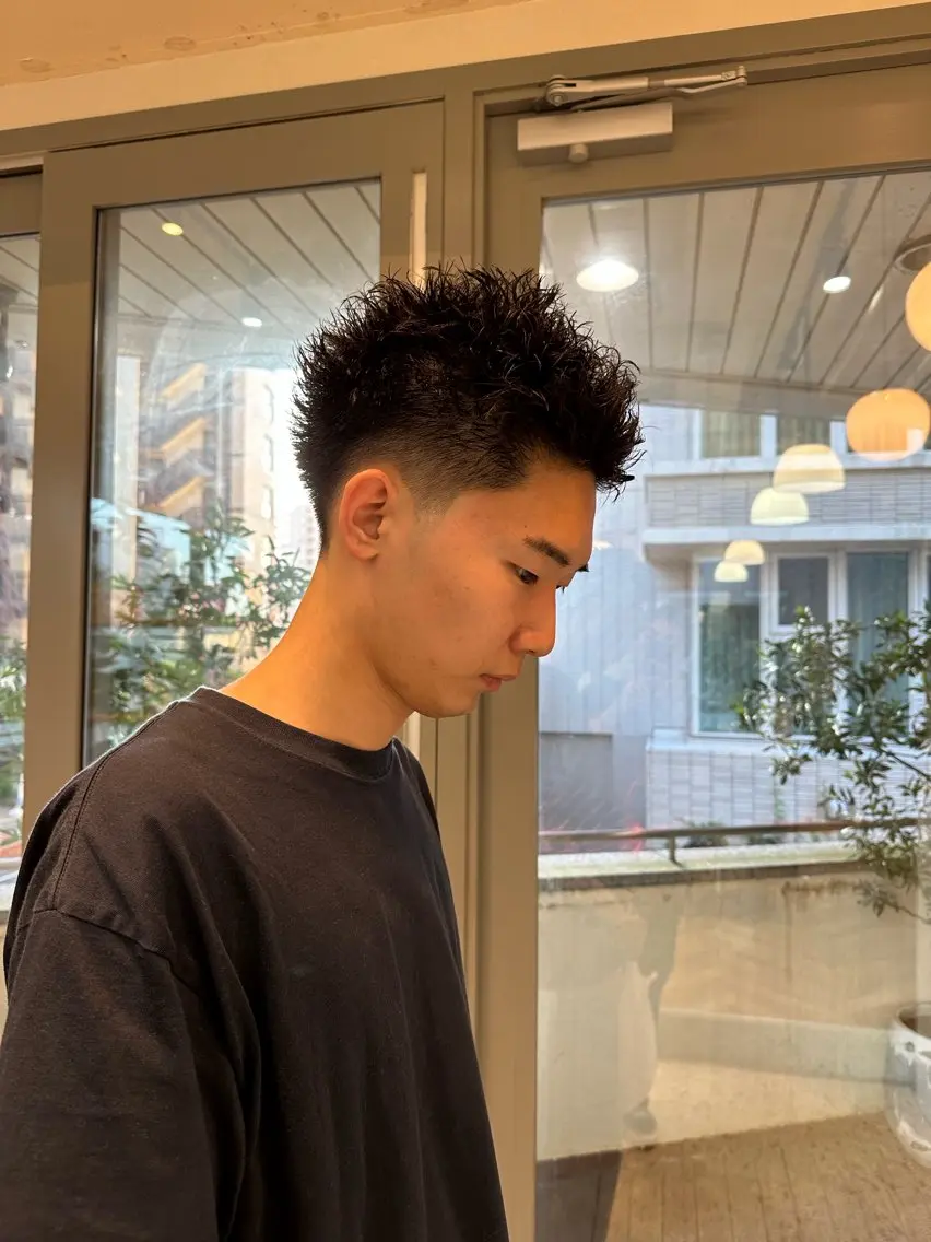 ショート メンズ カット ハマベ イクト FLORENのヘアスタイル