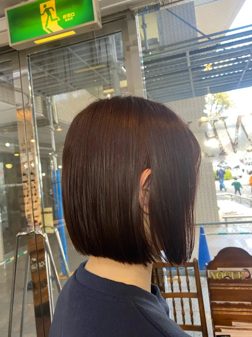 ミディアム オレンジブラウン 🌈ブリーチ コーンロウ🌈ENOのヘアスタイル