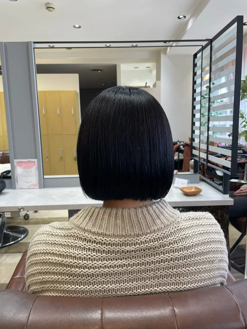 ショート 🧸顔周りカット /透明感🎀のヘアスタイル