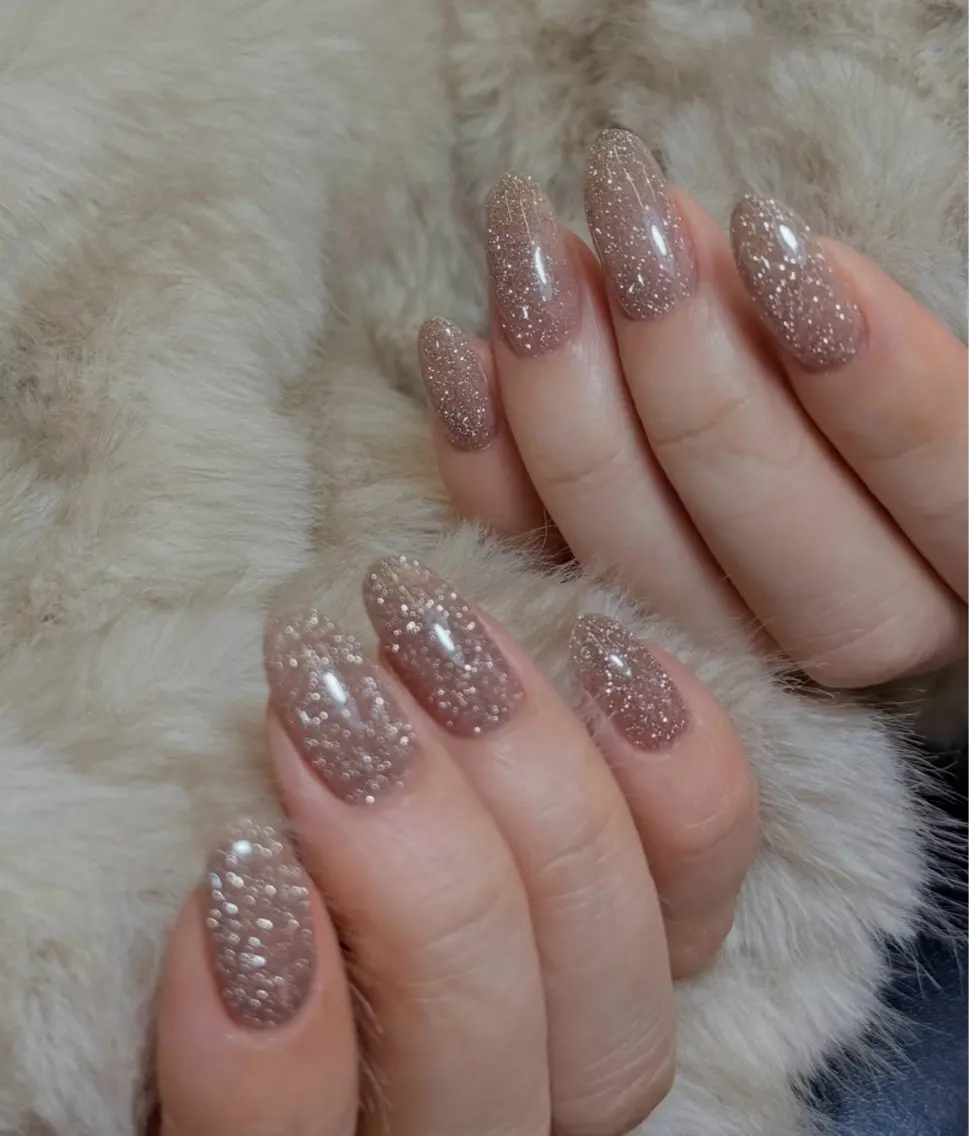 ネイル オーロラネイル べっ甲ネイル チークネイル 成人式 長さ出し ハンドネイル ハンドケア For you. Nail Salonのネイルデザイン
