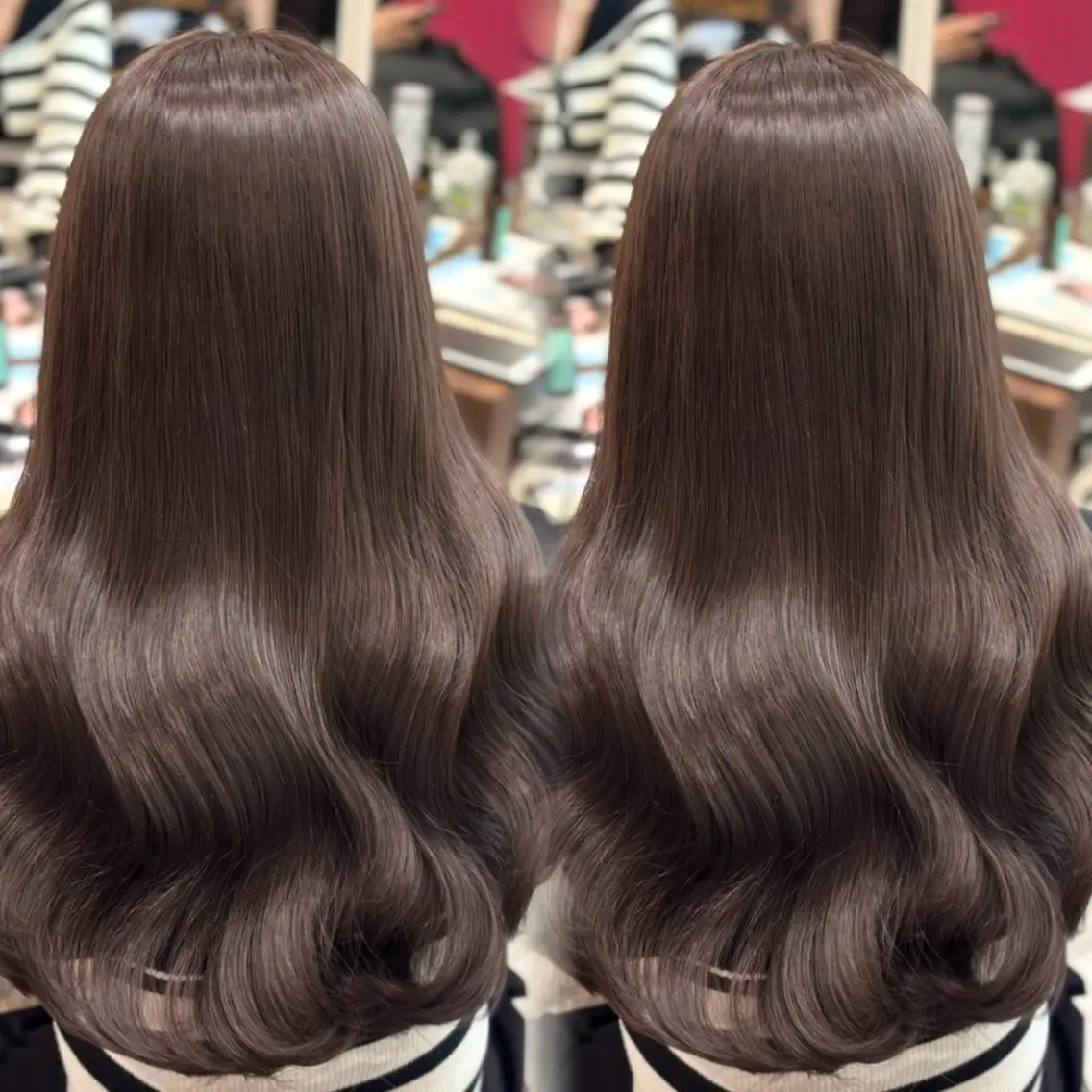 カラー カット ヘアカラー トリートメント 髪質改善/透明感ヘア 🩶RURIのヘアスタイル