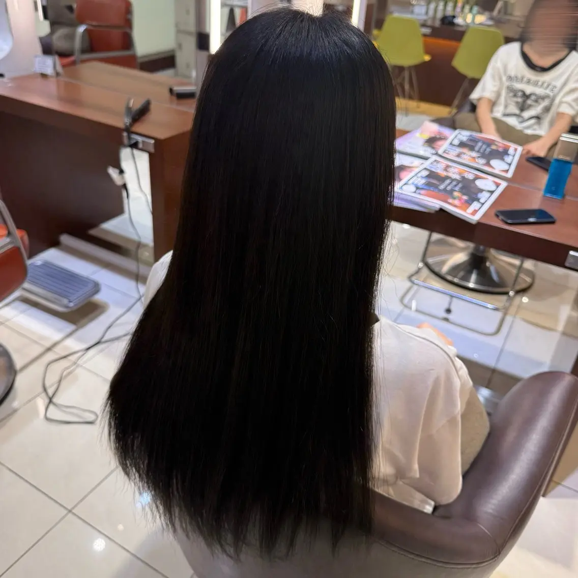 ロング カラー 透明感カラー ヘアカラー 三橋 彩花のヘアスタイル