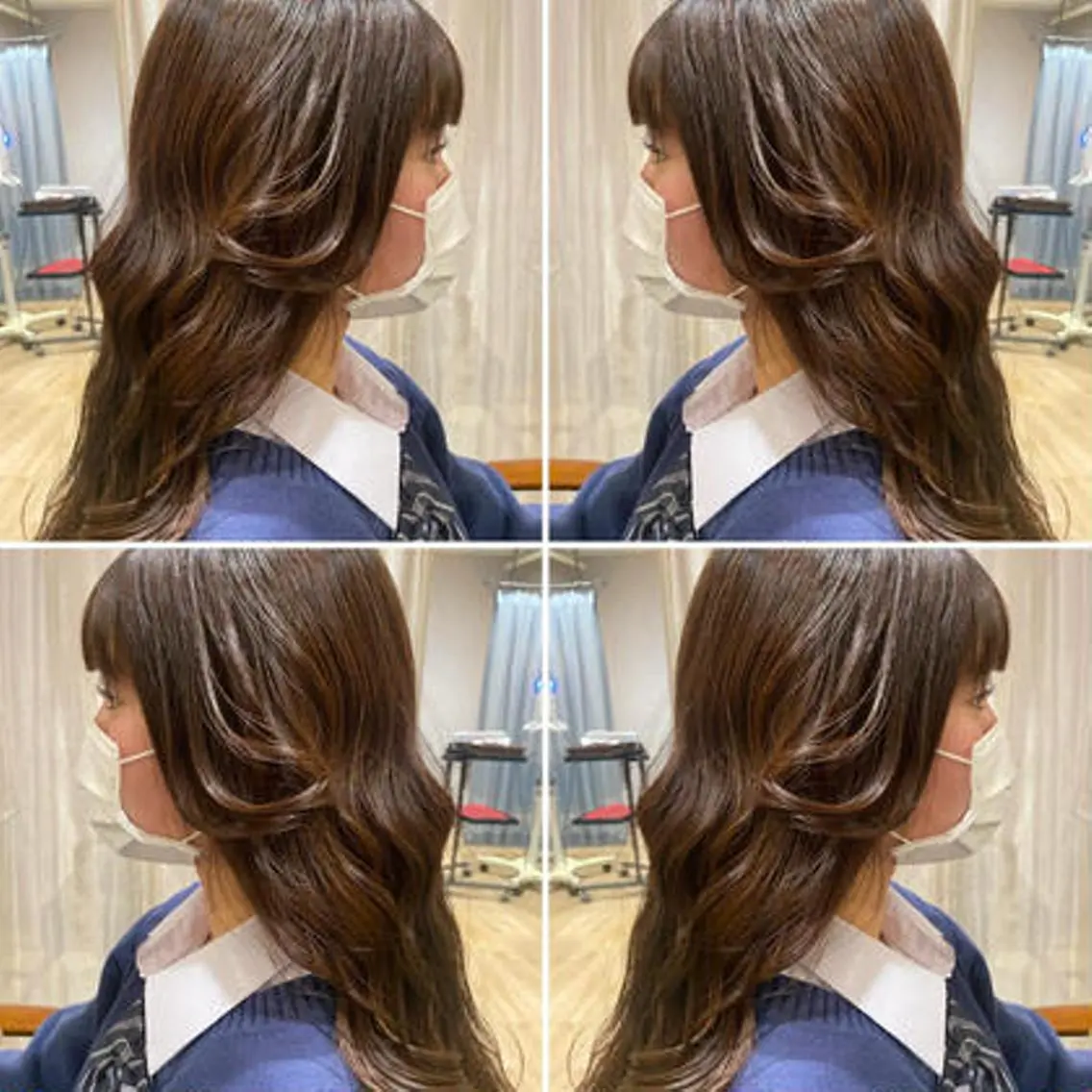 ロング 髪質改善/艶カラー ⚡️コメス/錦糸町のヘアスタイル