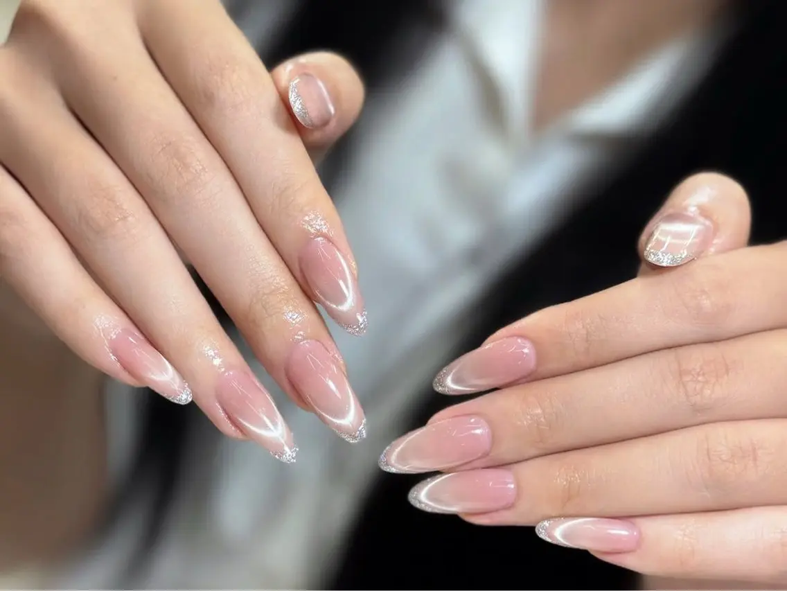 ネイル べっ甲ネイル ボルドー ブラウン チークネイル 長さ出し ハンドネイル ハンドケア NEW NAIL池袋 YUKI❤️‍🔥のネイルデザイン