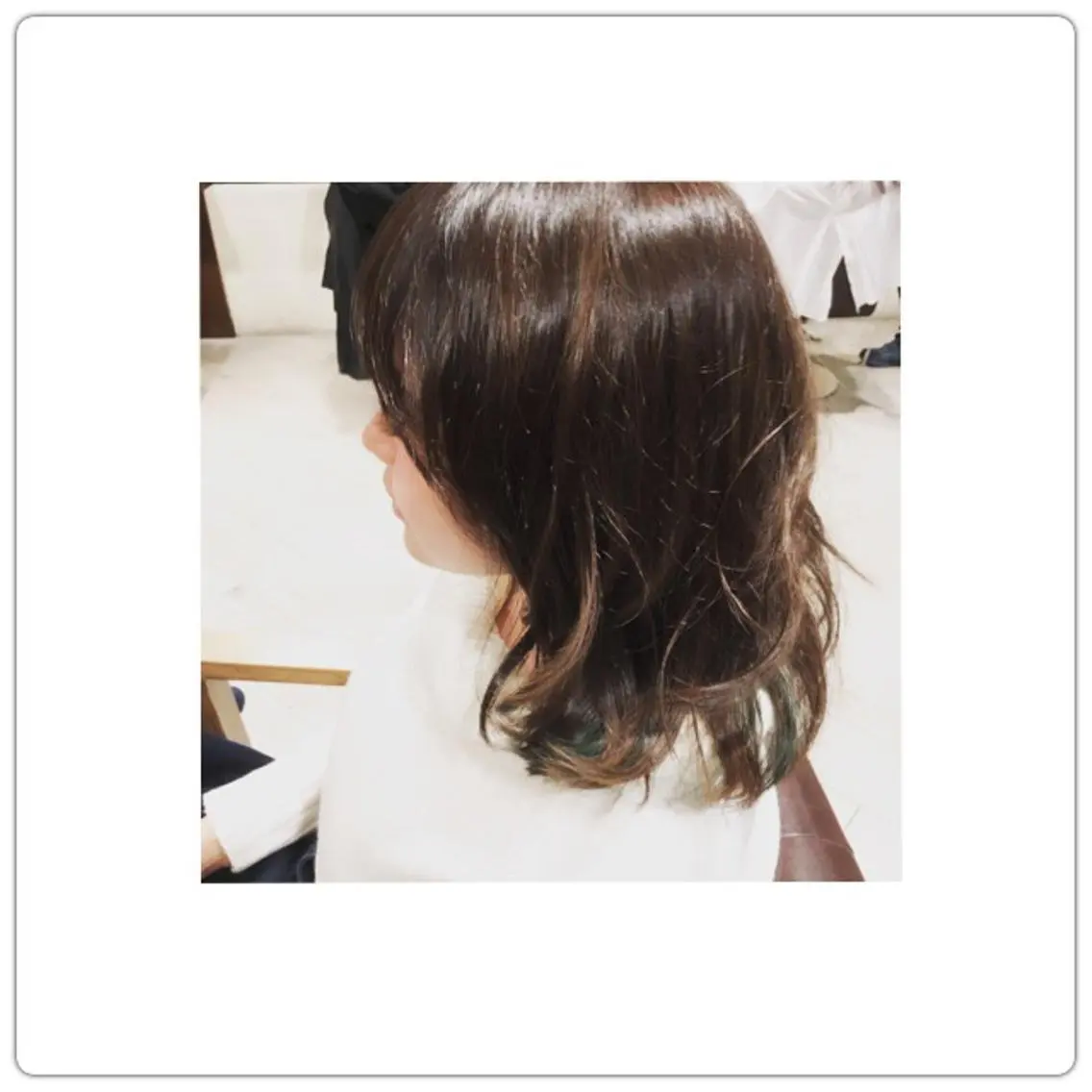 ミディアム カラー イルミナカラー インナーカラー 【メンズカット】 澤下瑛一のヘアスタイル