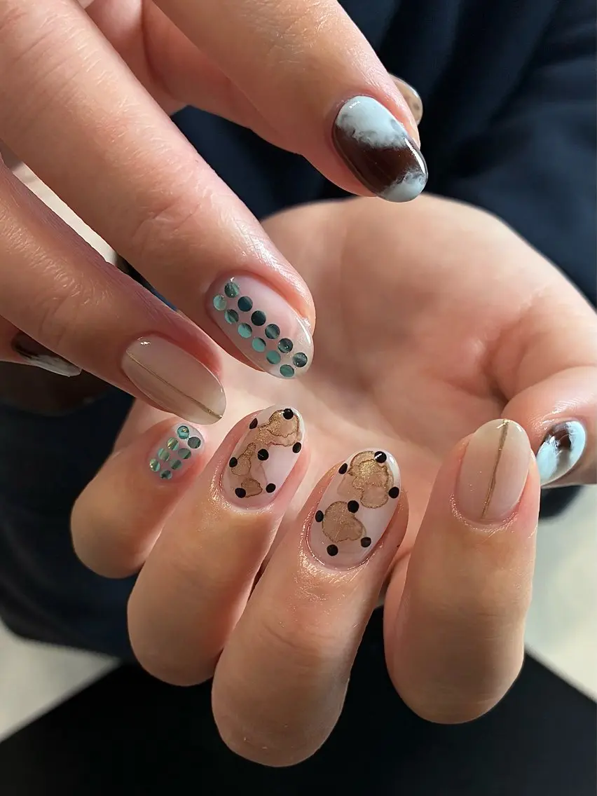 ネイル nail salon Lipine 新守山のネイルデザイン
