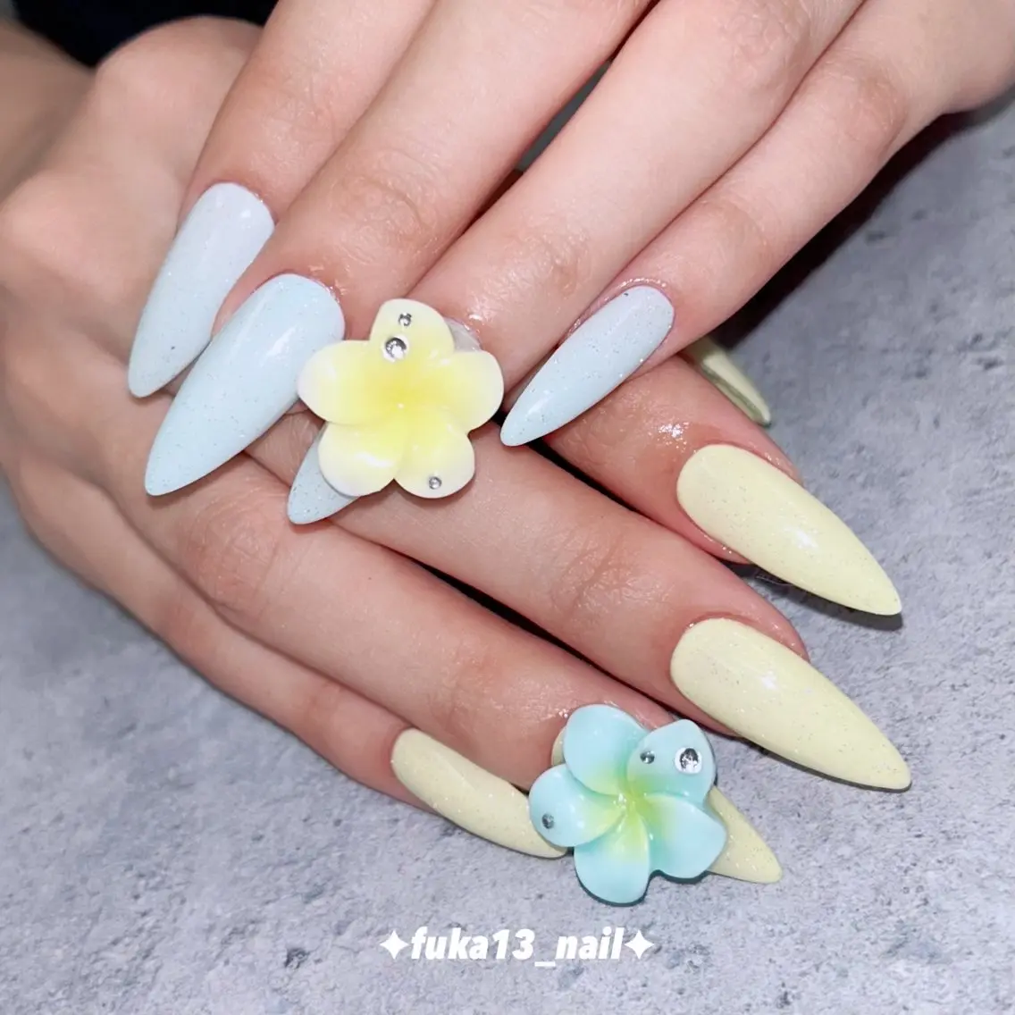 ネイル ハンドネイル Nail♡Fuka. /8月予約受付中のネイルデザイン