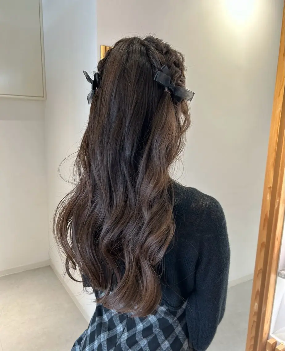 【人気No.3🍒】イベント前に𓂃𓈒𓏸推し活ヘアセットの写真