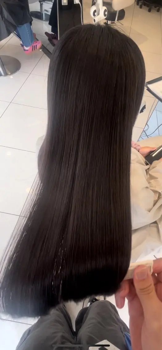 ロング ロング 縮毛矯正 秋葉原/髪質改善特化 鹿倉尊のヘアスタイル