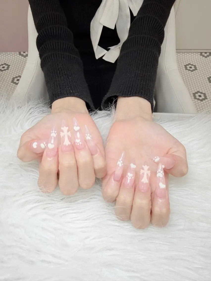 ネイル Anh ゴテゴテネイルのネイルデザイン