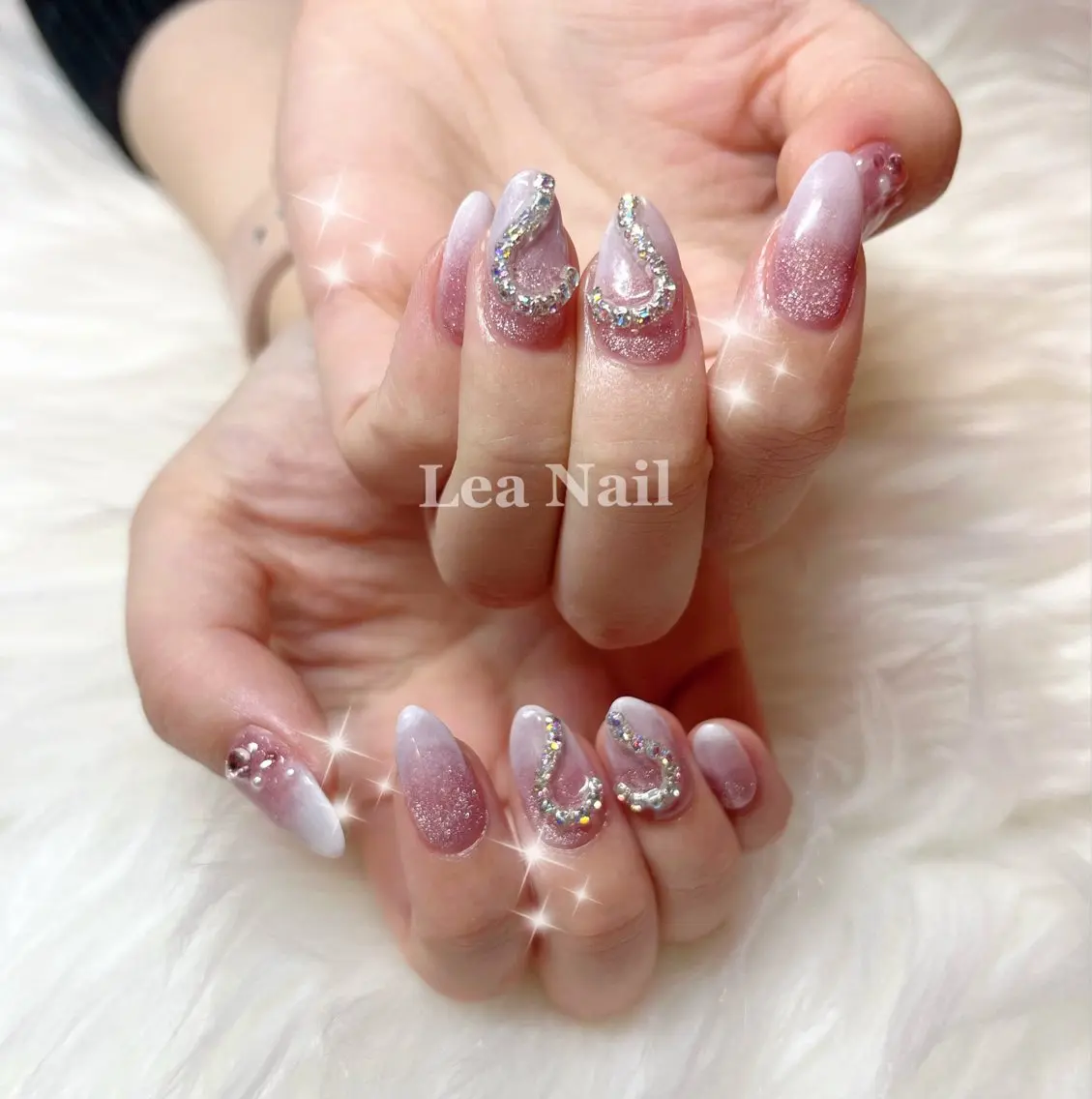 ネイル ハート Lea Nailのネイルデザイン