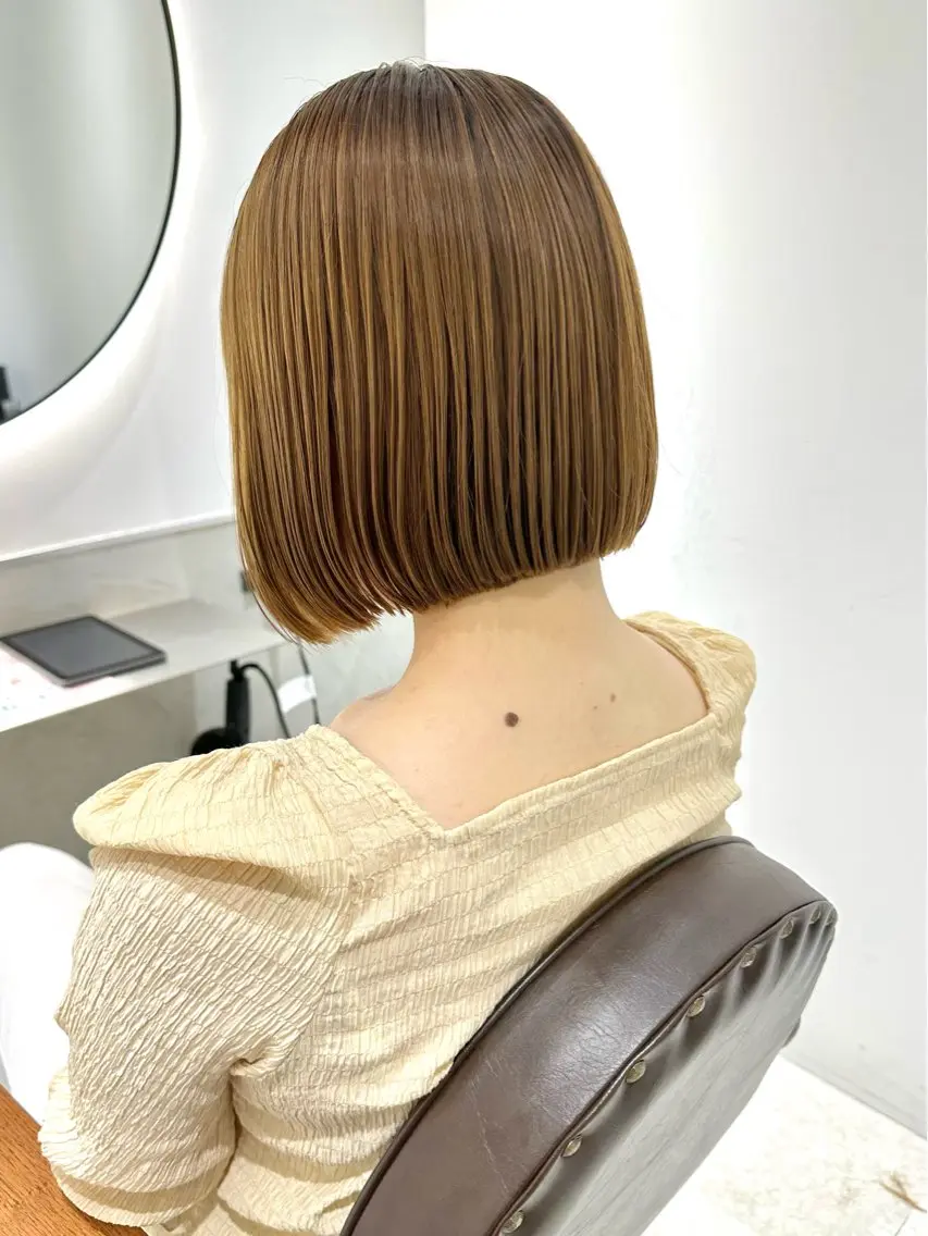 ショート カラー カット ヘアカラー トリートメント 髪質改善 縮毛矯正/ レイヤー/銀座/本木のヘアスタイル