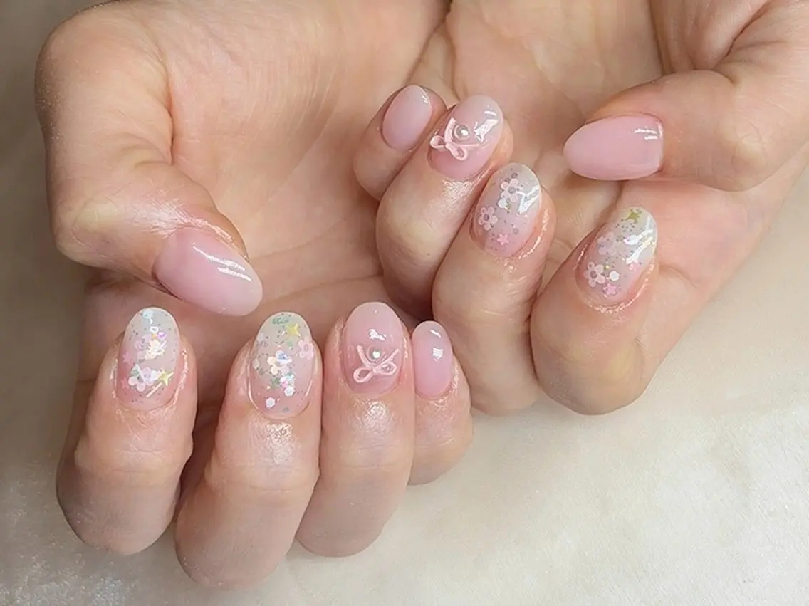 ネイル LingK 相馬のネイルデザイン