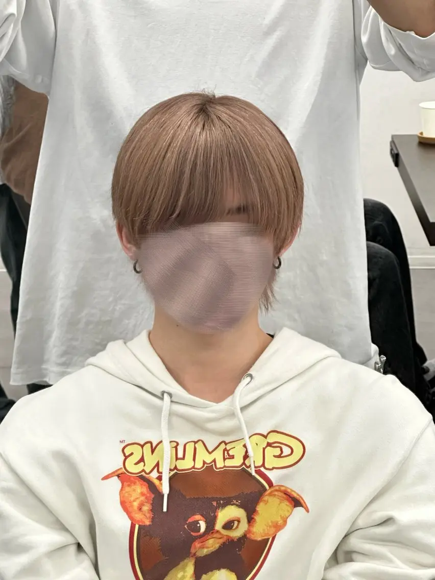 カラー メンズ メンズブリーチ マッシュ ブリーチ 巻けないけど美髪 作れます丸山智久のヘアスタイル