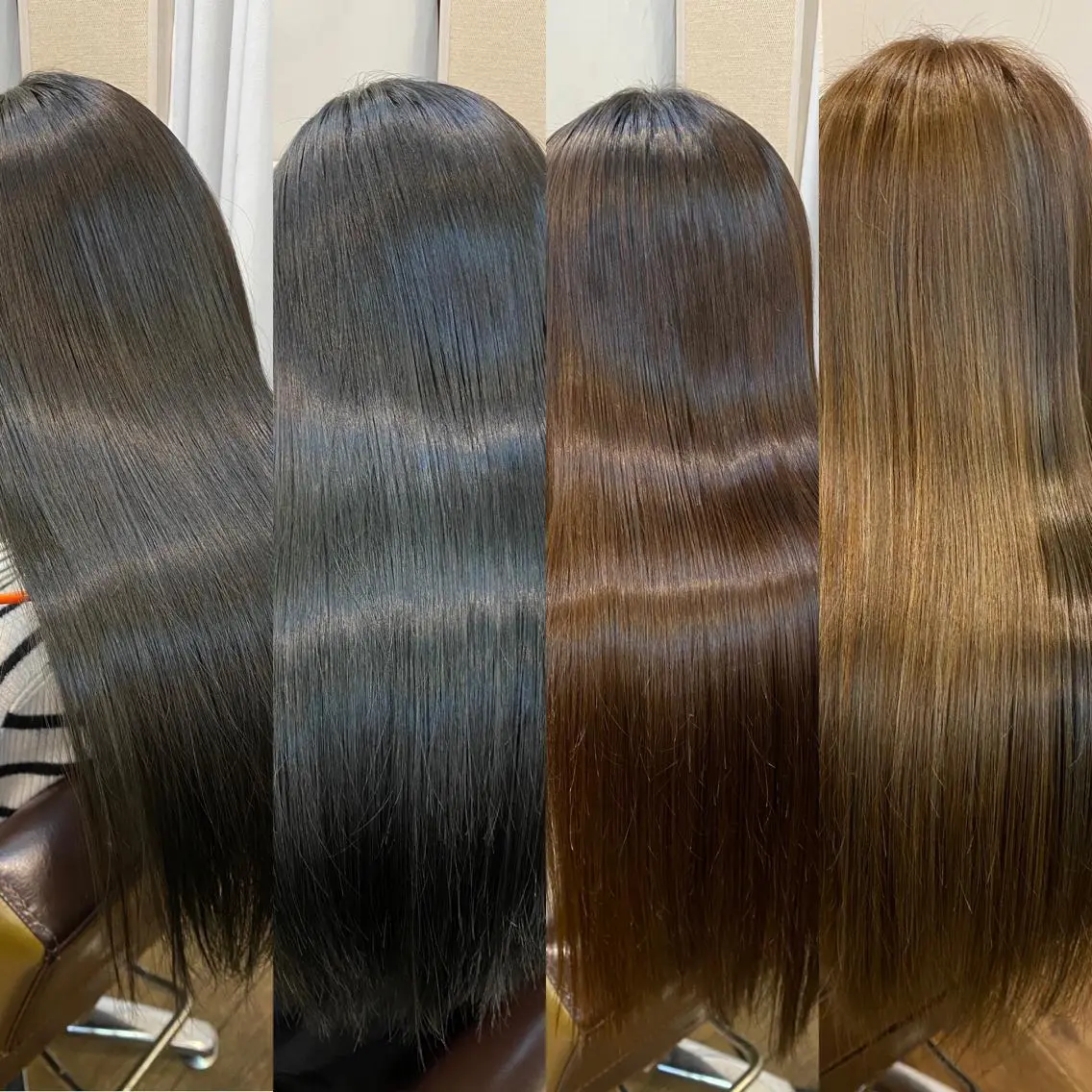 カラー ケアカラー 透明感カラー カット ヘアカラー トリートメント NUMBER 天王寺YUYAのヘアスタイル