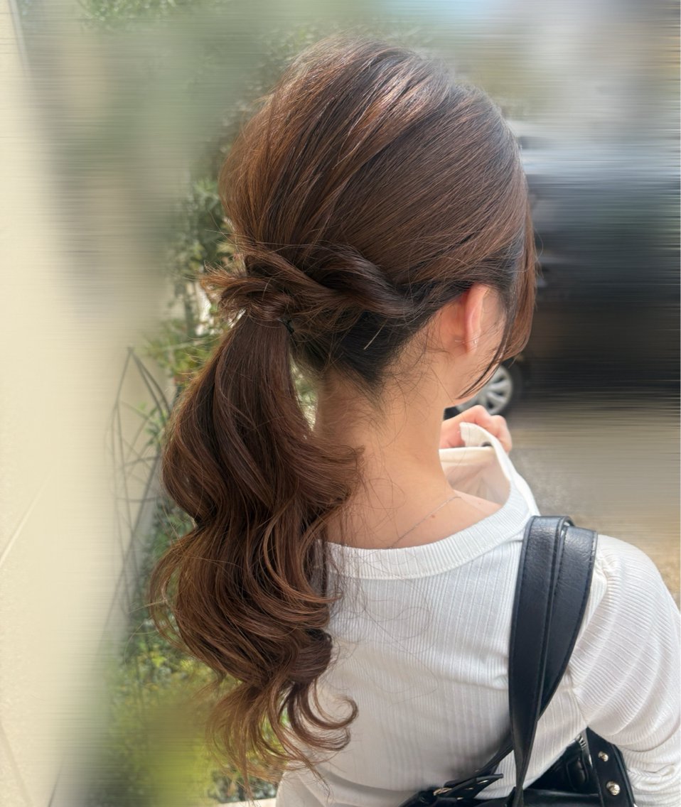 ロング ❤︎AI❤︎ モデル募集中のヘアスタイル