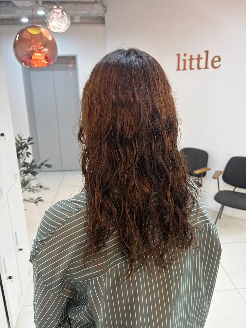 💫レディースカットパーマ🫧の写真
