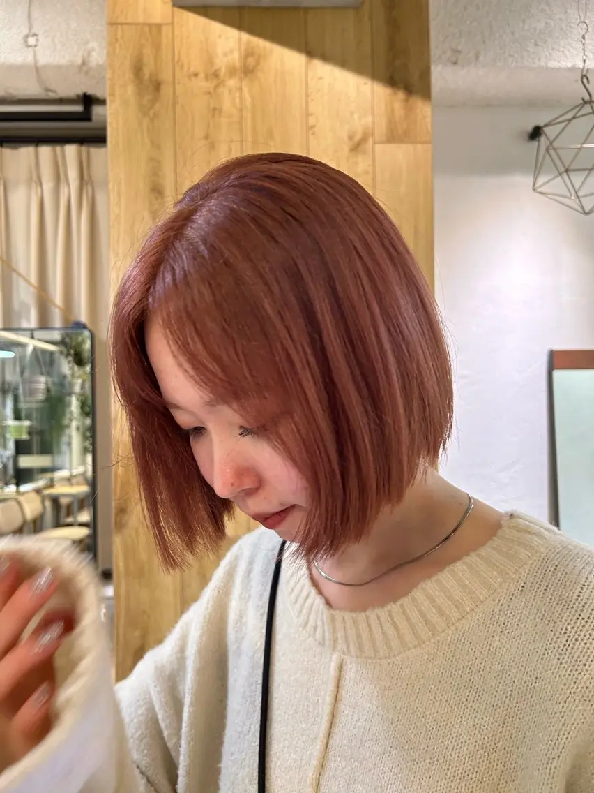 ショート カット ヘアカラー ❕マンツーマン施術❕ 🍊Moemiのヘアスタイル