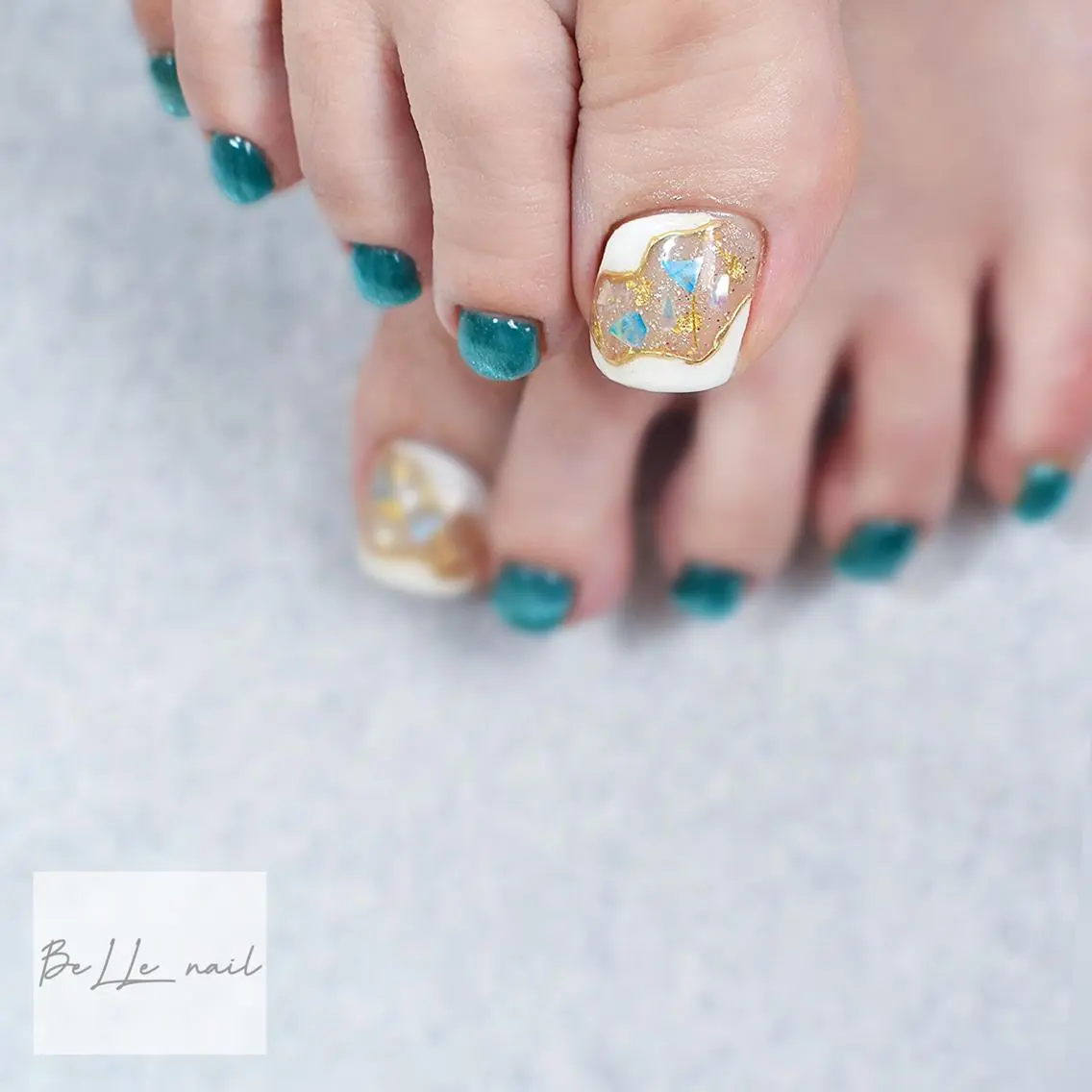 ネイル フットネイル BeLLe nailのネイルデザイン
