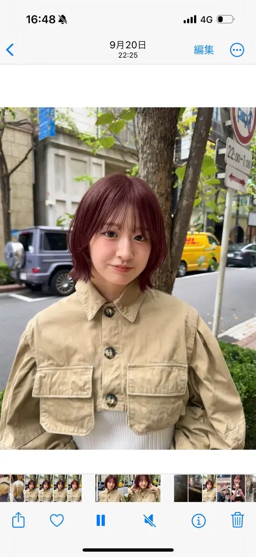 ショート カラー 暖色/ブリーチカラー 🍊 yu-na.のヘアスタイル