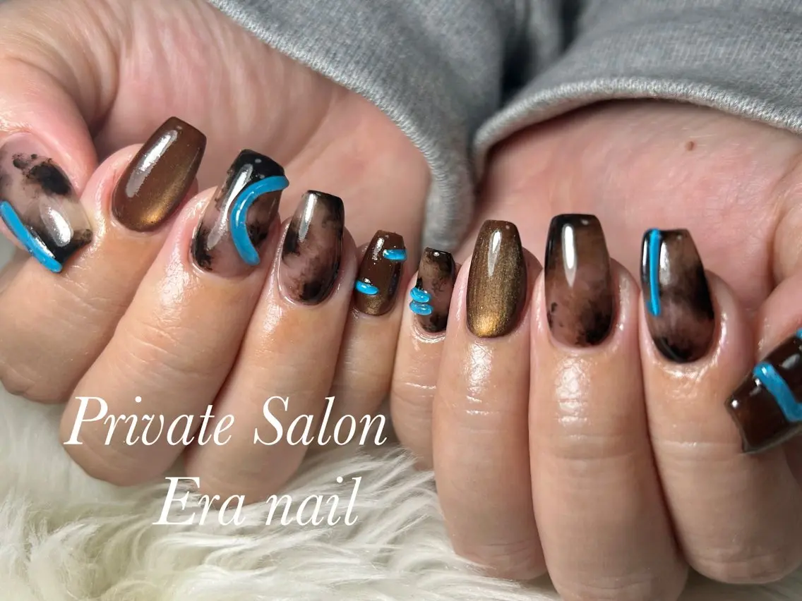 ネイル ニュアンスネイル ハンドネイル Era nailのネイルデザイン