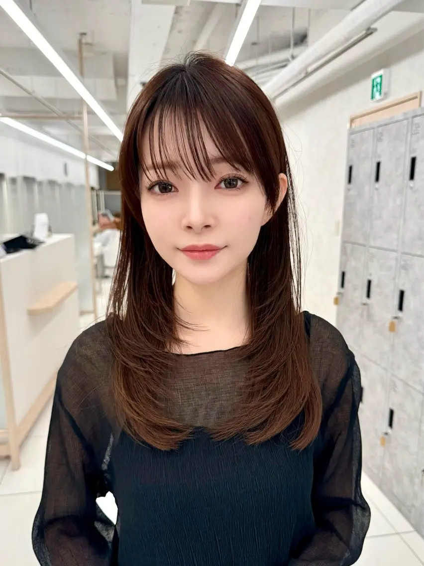 セミロング 三鷹で1番ショート ボブをカットする新谷のヘアスタイル