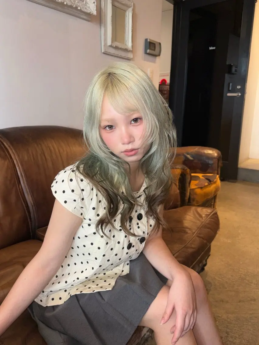 ブリーチ(リタッチも可)➕オンカラー👱🏼♀️🩷の写真