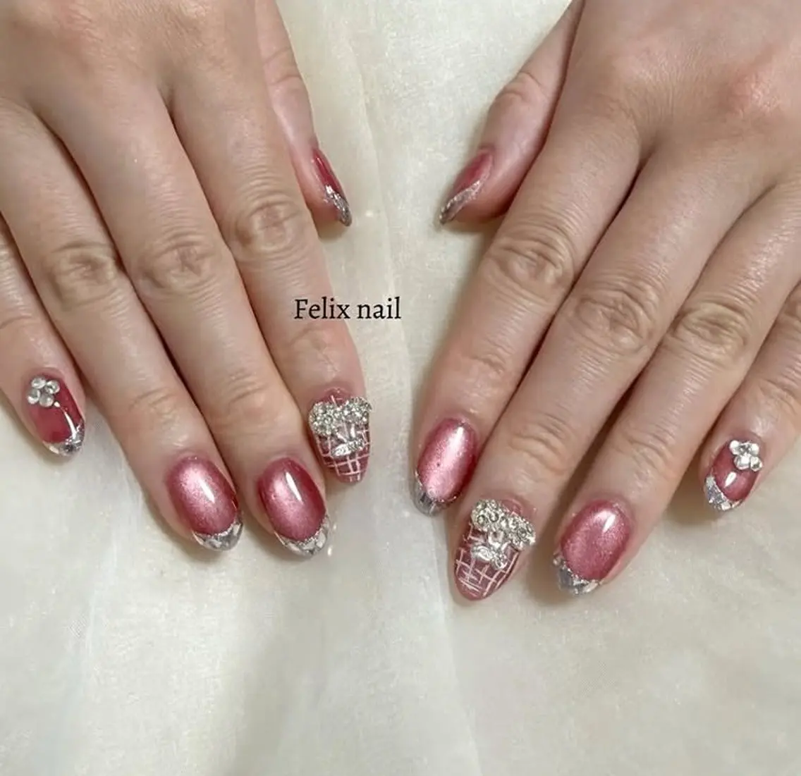 ネイル ハンドネイル Felix nail Aya🍬のネイルデザイン