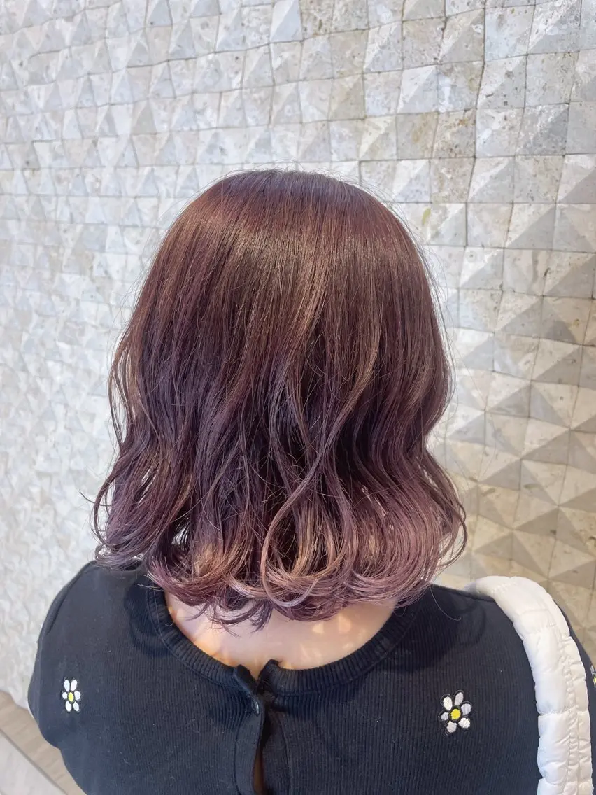 パーマ+カットの写真