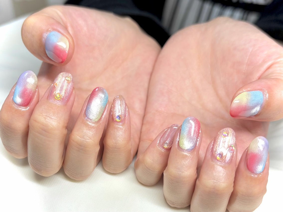 ネイル ハンドネイル Nail salon Cielel⟡Ayaのネイルデザイン