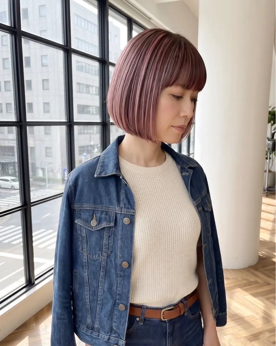 モデル価格0円🕊️韓国タッセルボブカットの写真